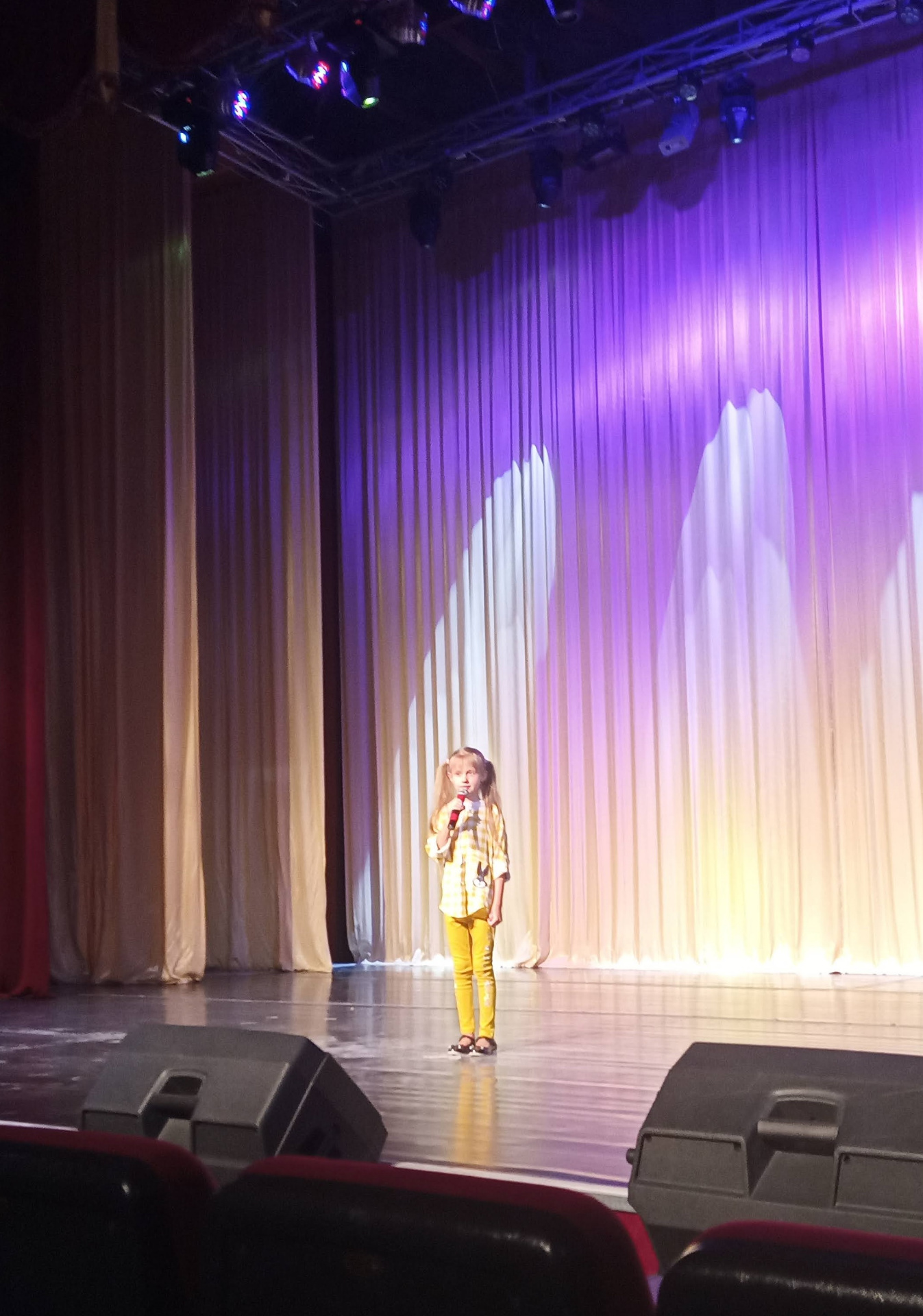 Amelina at a music competition